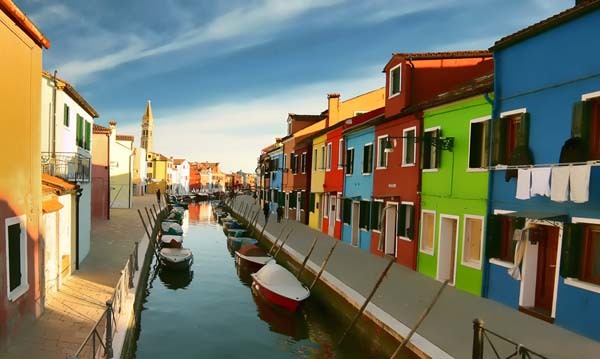 23. Burano dekat Venesia, Italia