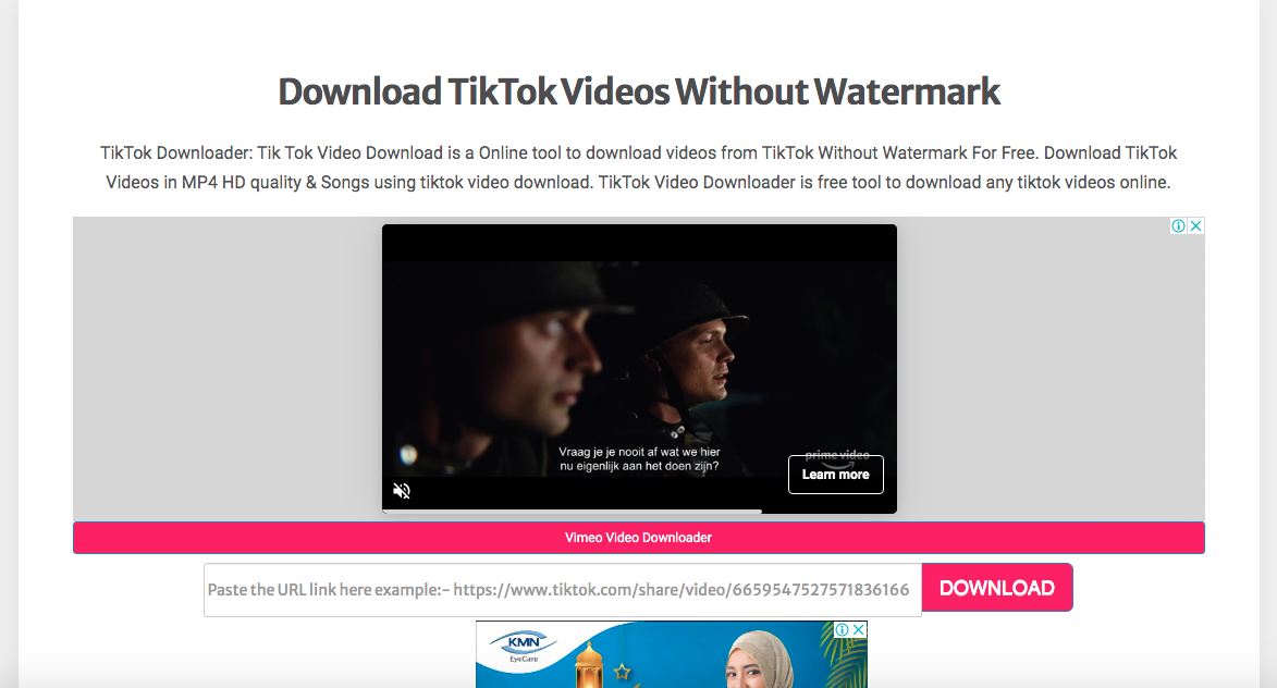 Download Video Tiktok Tanpa Watermark Melalui Situs Experts PHP