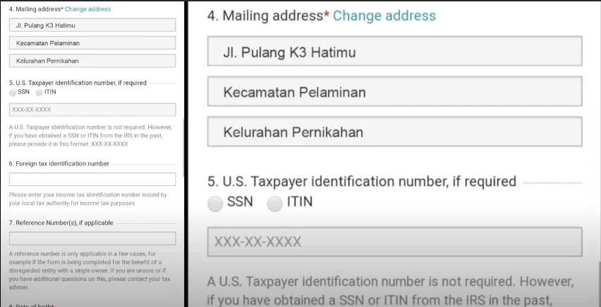 alamat surat menyurat perpajakan shutterstock