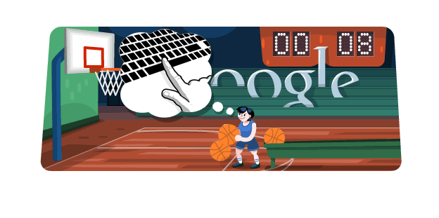 game google doodle populer Basketball