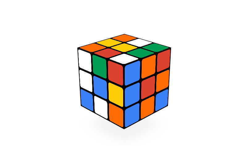 game google doodle populer Rubik’s Cube 2021