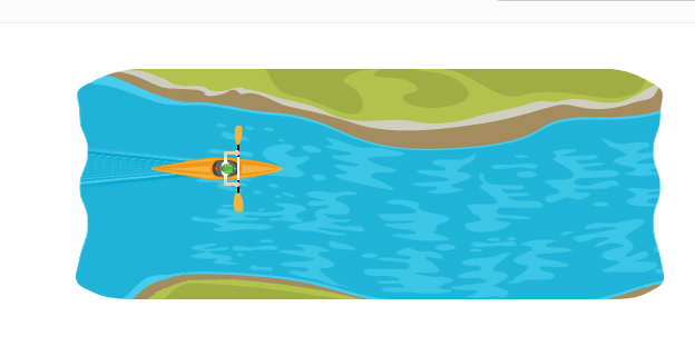 game google doodle populer Slalom Canoe 2021