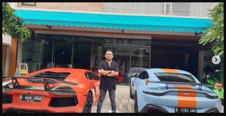 saiful anam rang lamongan yang mudik pakai lamborghini