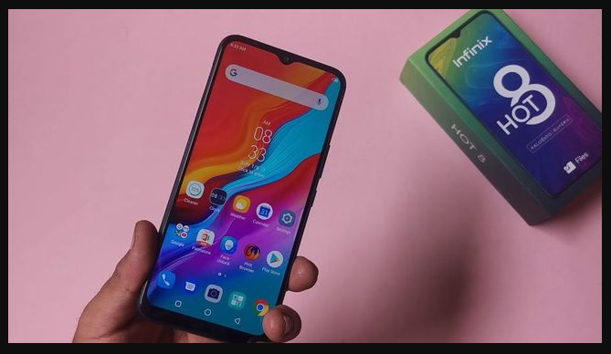 HP infinix hot 8 terbaru 2021