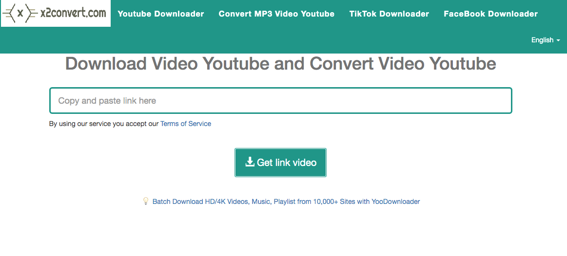 2. Convert Youtube to MP3 Tanpa Aplikasi Menggunakan X2Convert