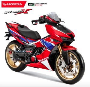 Honda Winner X 150 Fireblade versi Render, desain paling tertata!