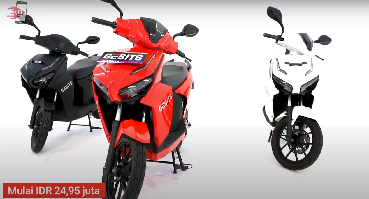 Motor Listrik Gesits indonesia 2021
