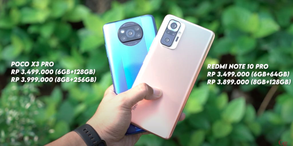 Pilih Mana POCO X3 Pro atau Redmi Note 10 Pro