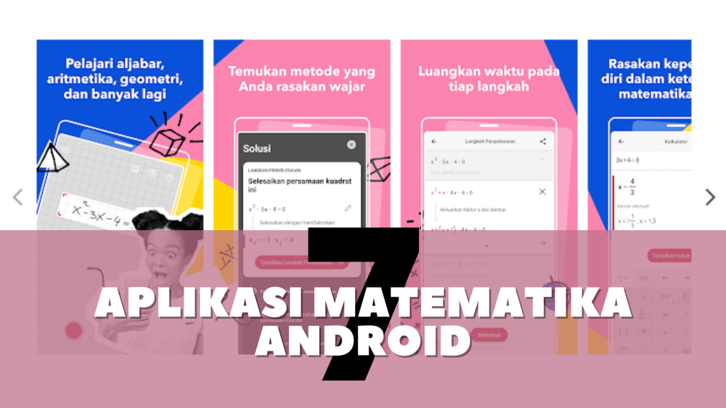 7 Aplikasi Matematika 2021 Gratis Untuk Android