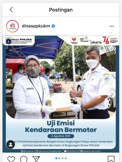 Cara Melihat Link Instagram klik tiik tiga