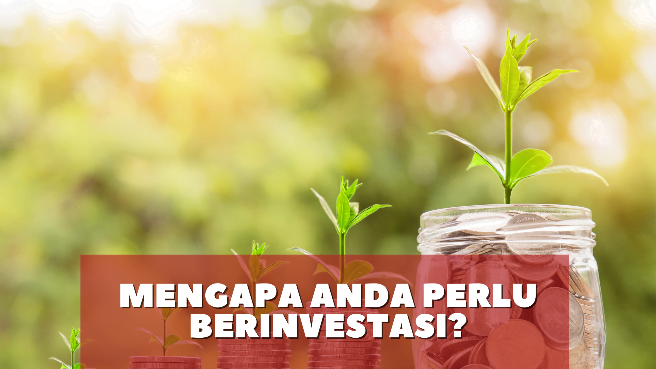 Mengapa Anda perlu berinvestasi?