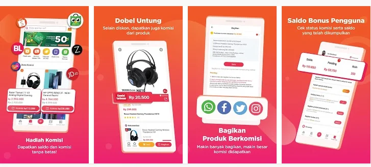 aplikasi Ceki Ceki Lihat produk tertentu dapat bayaran