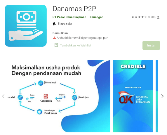 aplikasi danamas pinjaman uang tanpa jaminan