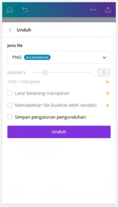 klik unduh twibbon edit google drive