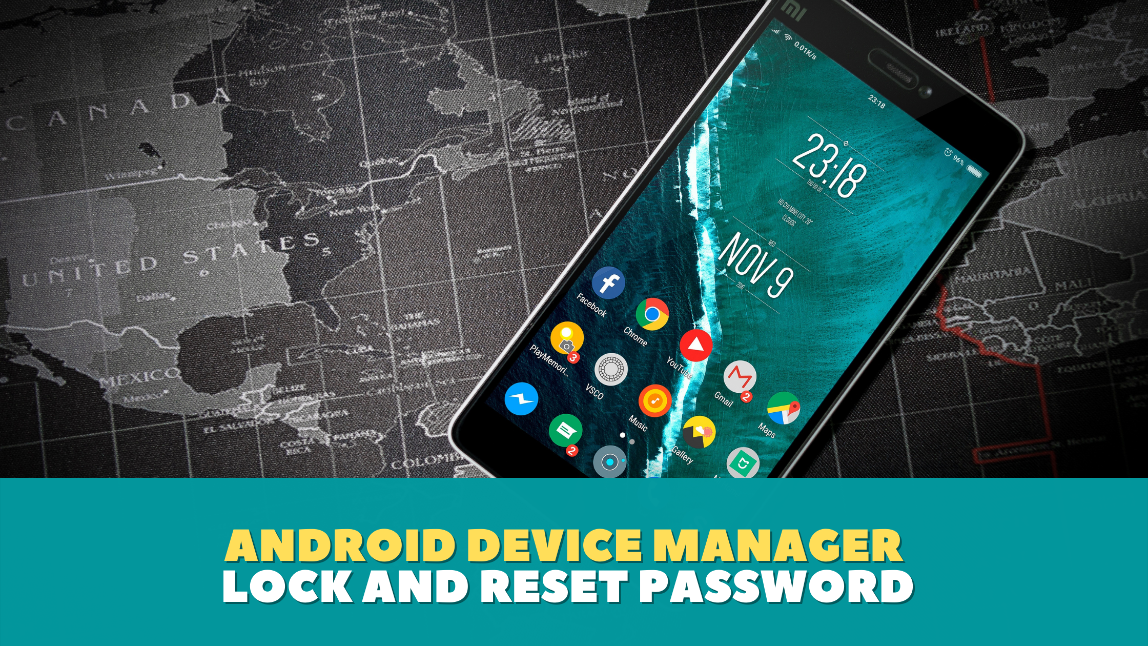 Android Device Manager Lock and Reset Password