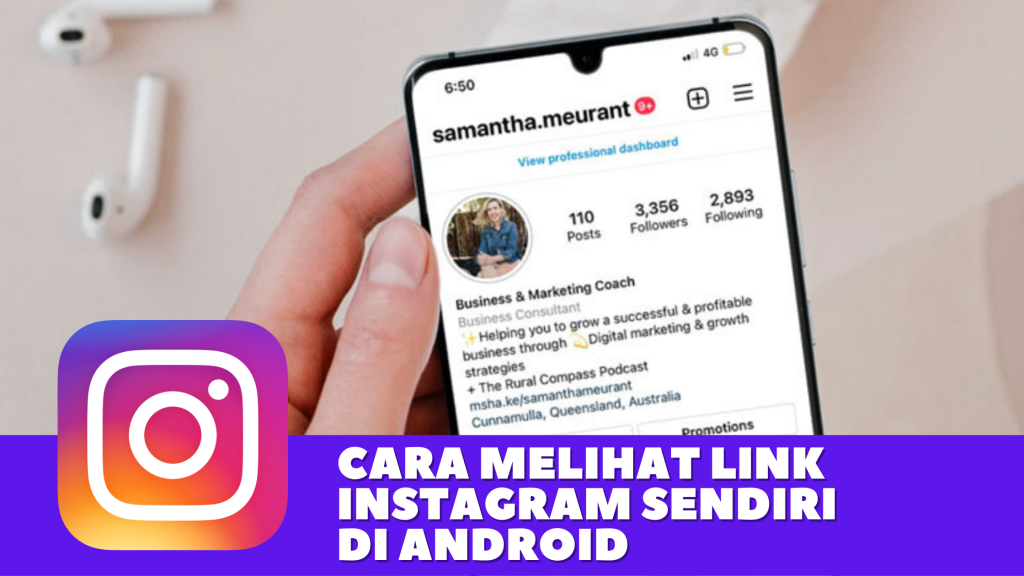 Cara Melihat Link Instagram Sendiri di Android