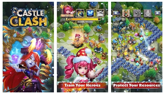 Game Castle Clash Brave Squads