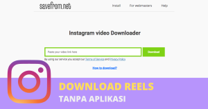 Download Reels Tanpa Aplikasi