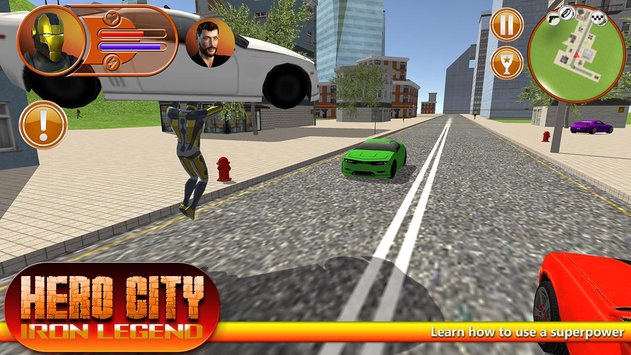 Game Iron Man Hero City: Iron Legend