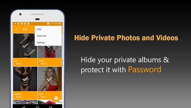 Hide Photos and Videos