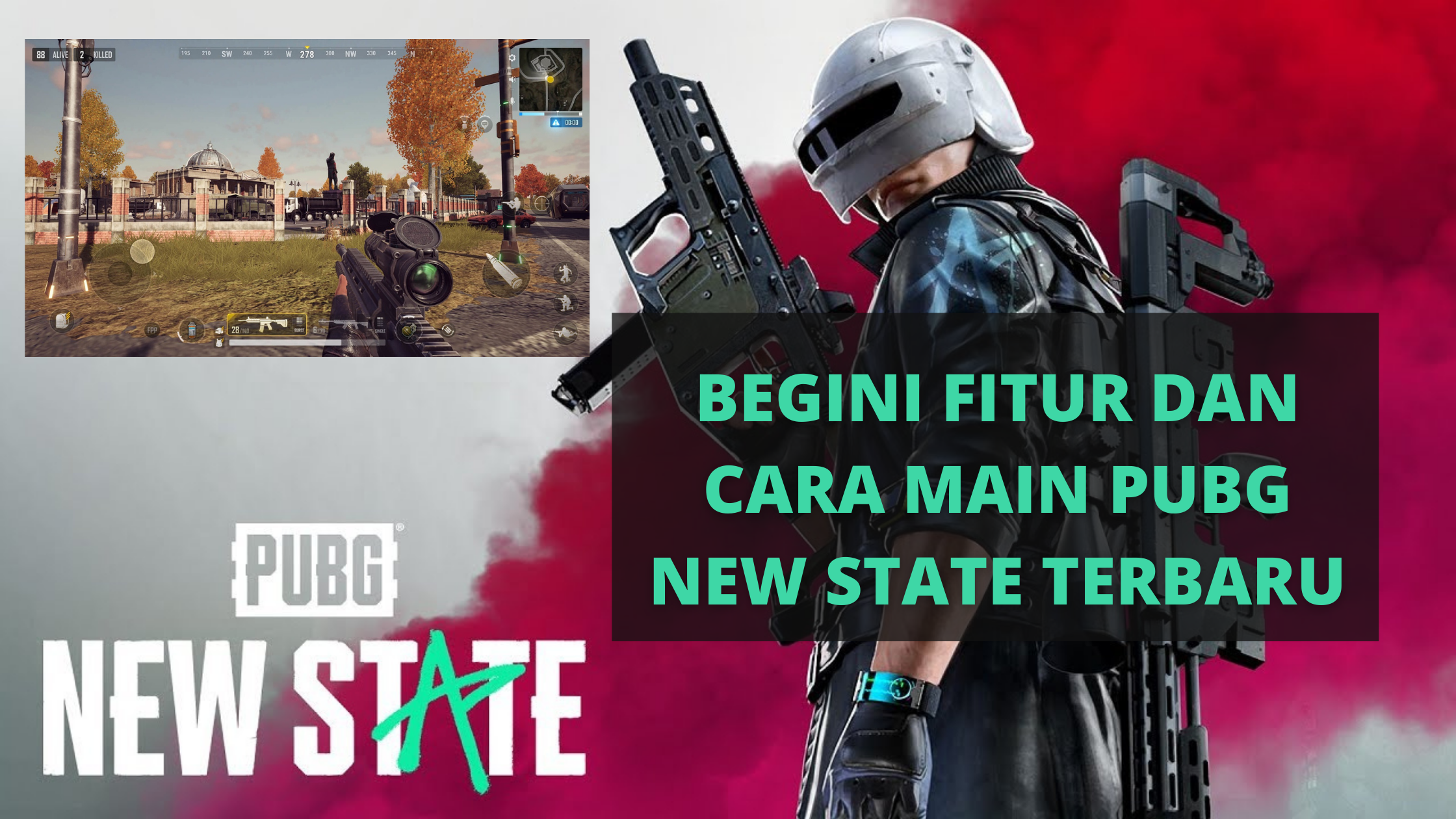 Begini Fitur dan Cara Main PUBG New State Terbaru