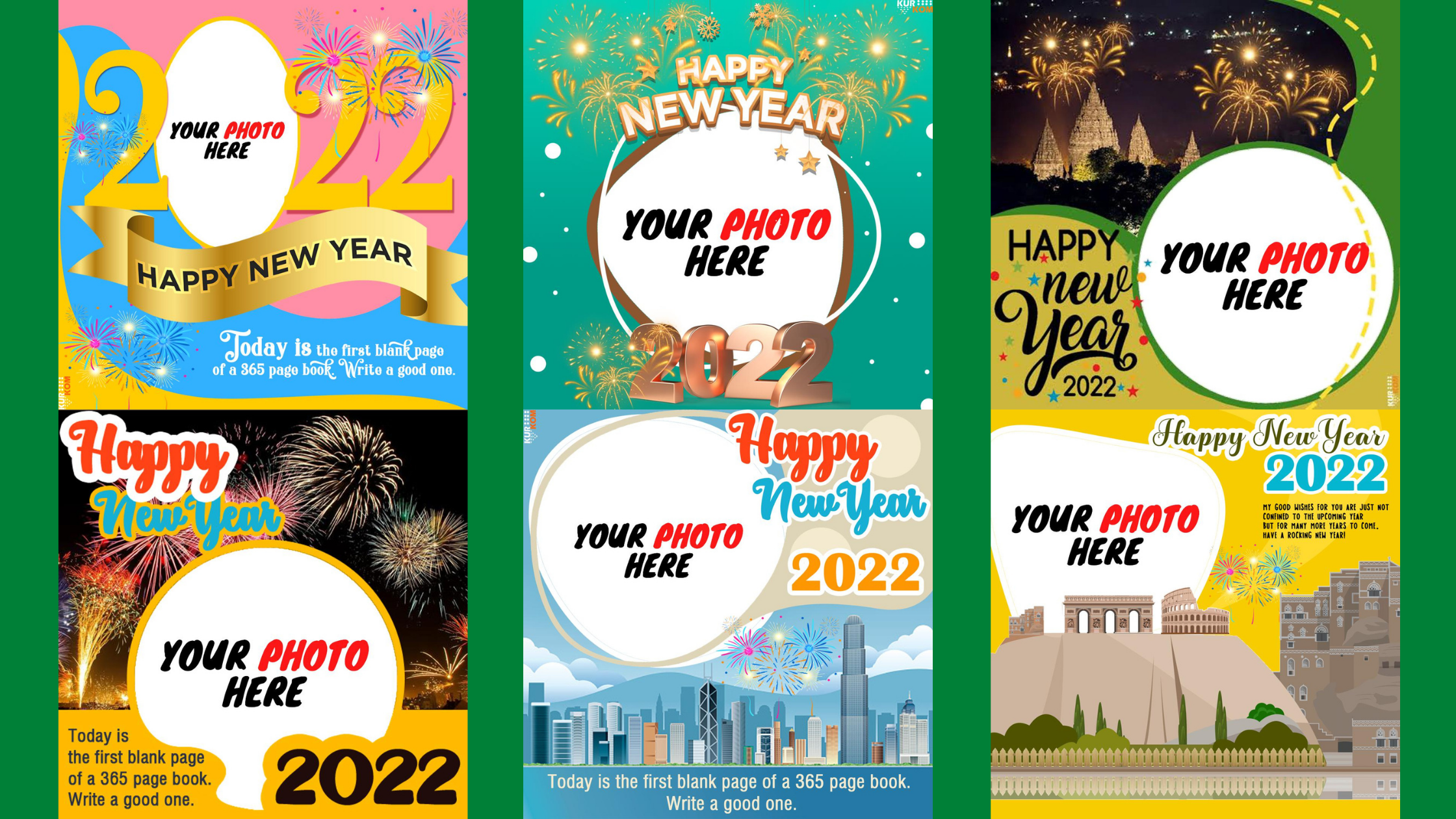 50+ Free New Years 2022 Twibbon Links