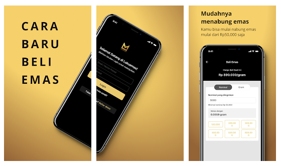 7 Aplikasi Investasi Emas Cocok untuk Pemula