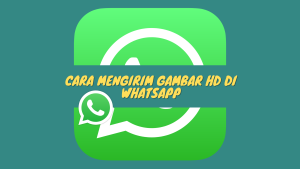 Cara mengirim gambar HD di WhatsApp
