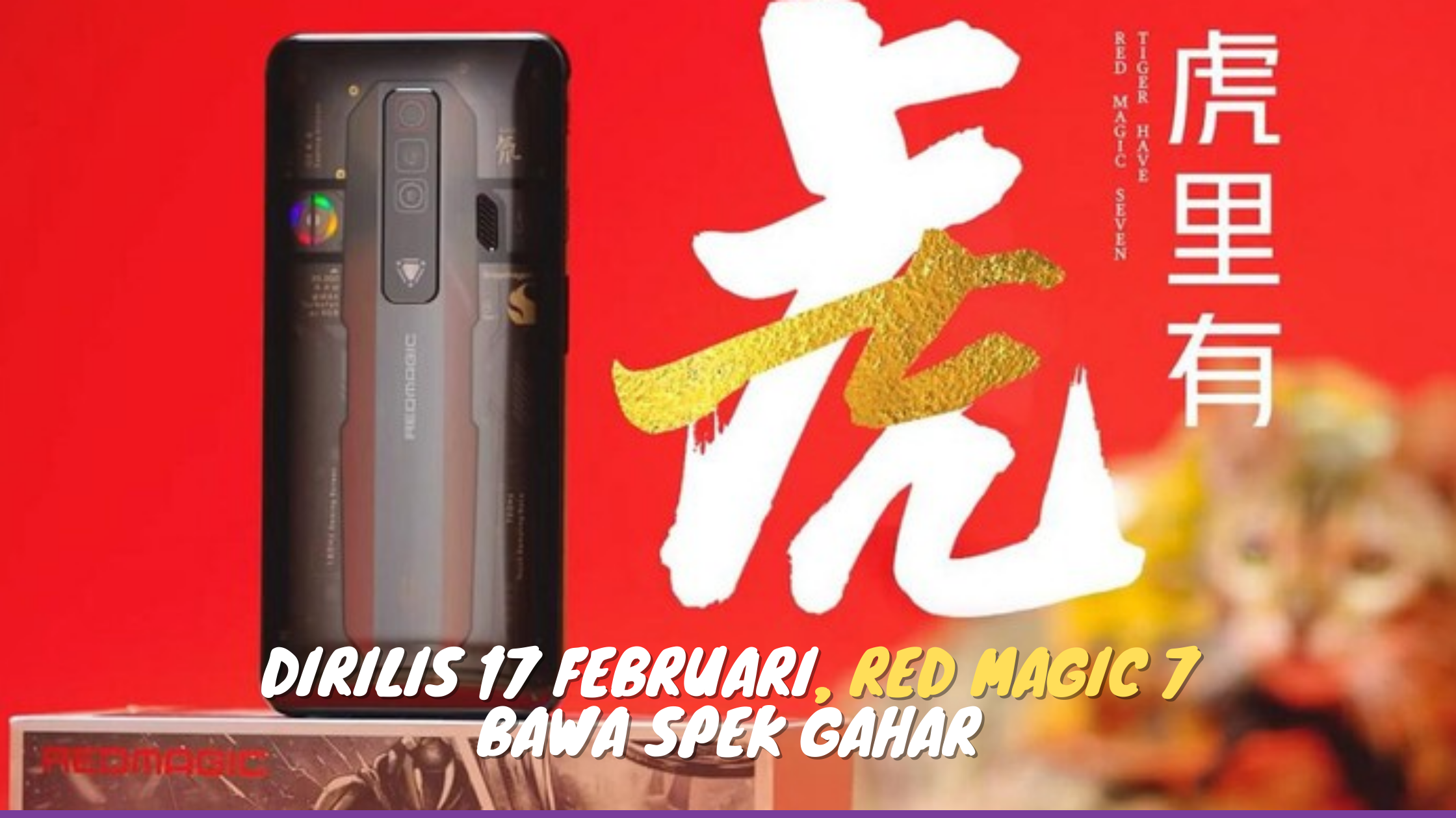 Dirilis 17 Februari, Red Magic 7 Bawa Spek Gahar