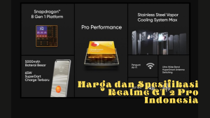 Harga dan Spesifikasi Realme GT 2 Pro Indonesia