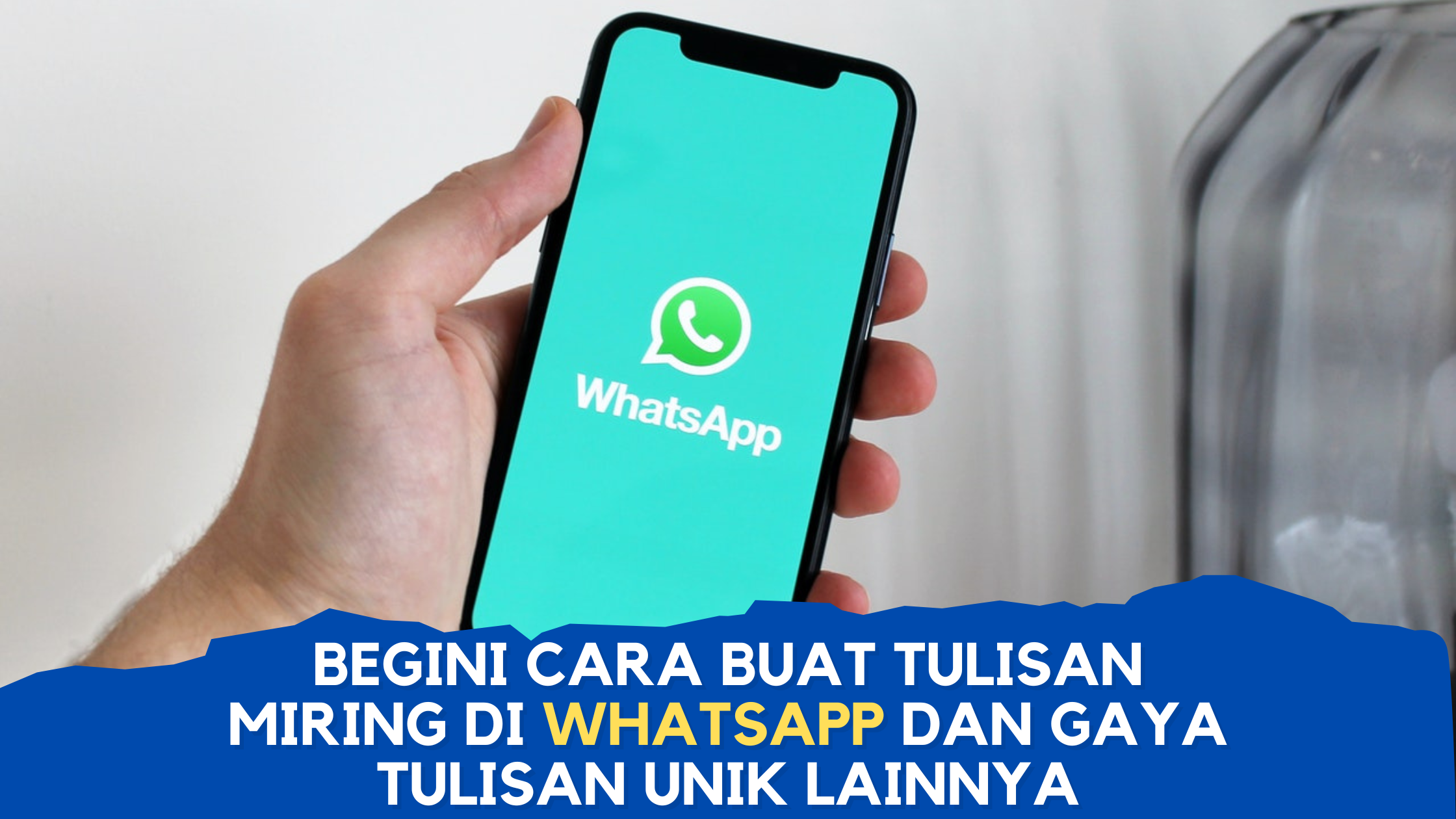 Begini Cara Buat Tulisan Miring Di Whatsapp Dan Gaya Tulisan Unik Lainnya