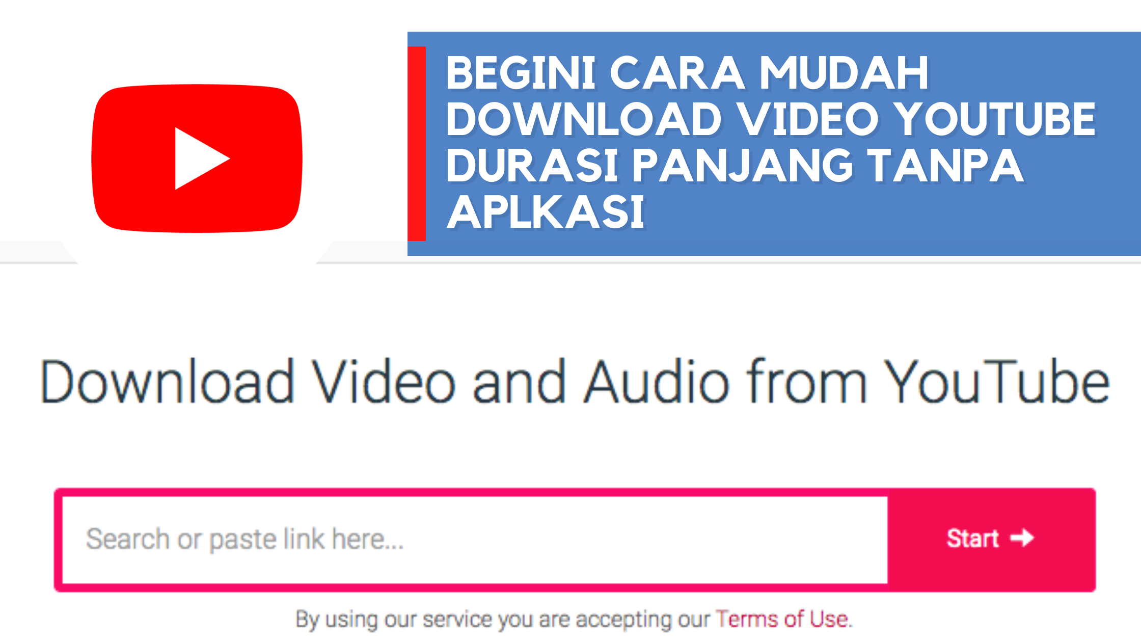 Begini Cara Mudah Download Video youtube Durasi Panjang Tanpa Aplkasi