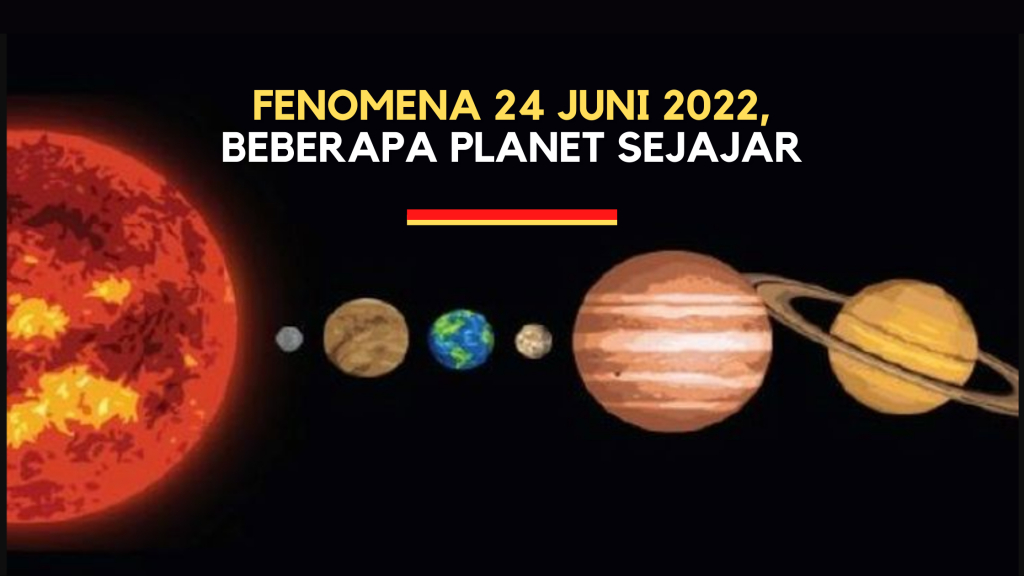 Fenomena 24 Juni 2022, Beberapa Planet Sejajar