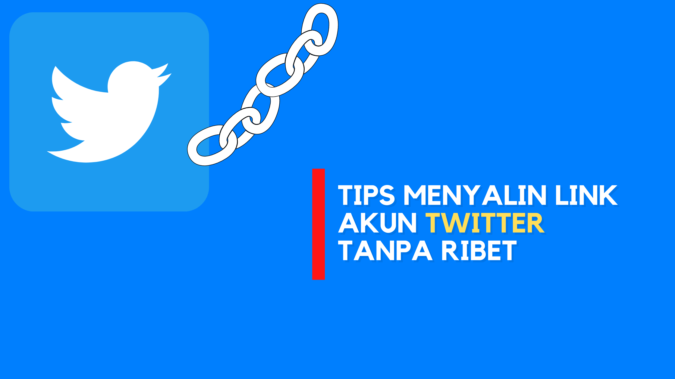 Tips Menyalin Link Akun Twitter Tanpa Ribet