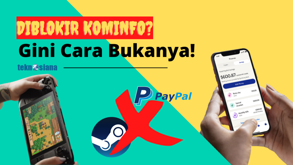 Cara Buka Blokir PSE Kominfo Paypal Tanpa Aplikasi di HP dan PC