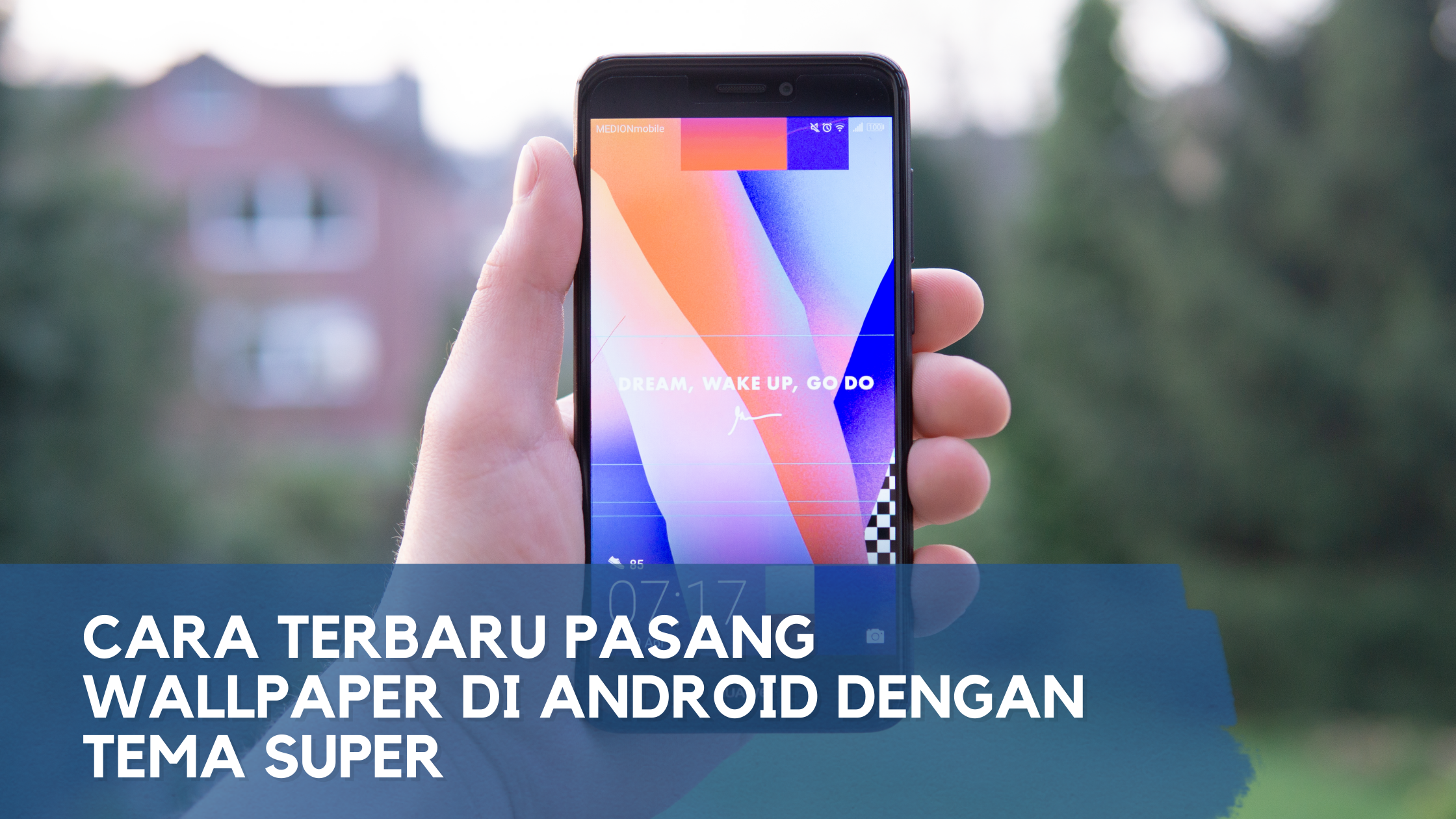 Cara Terbaru Pasang WALLPAPER di Android dengan tema Super