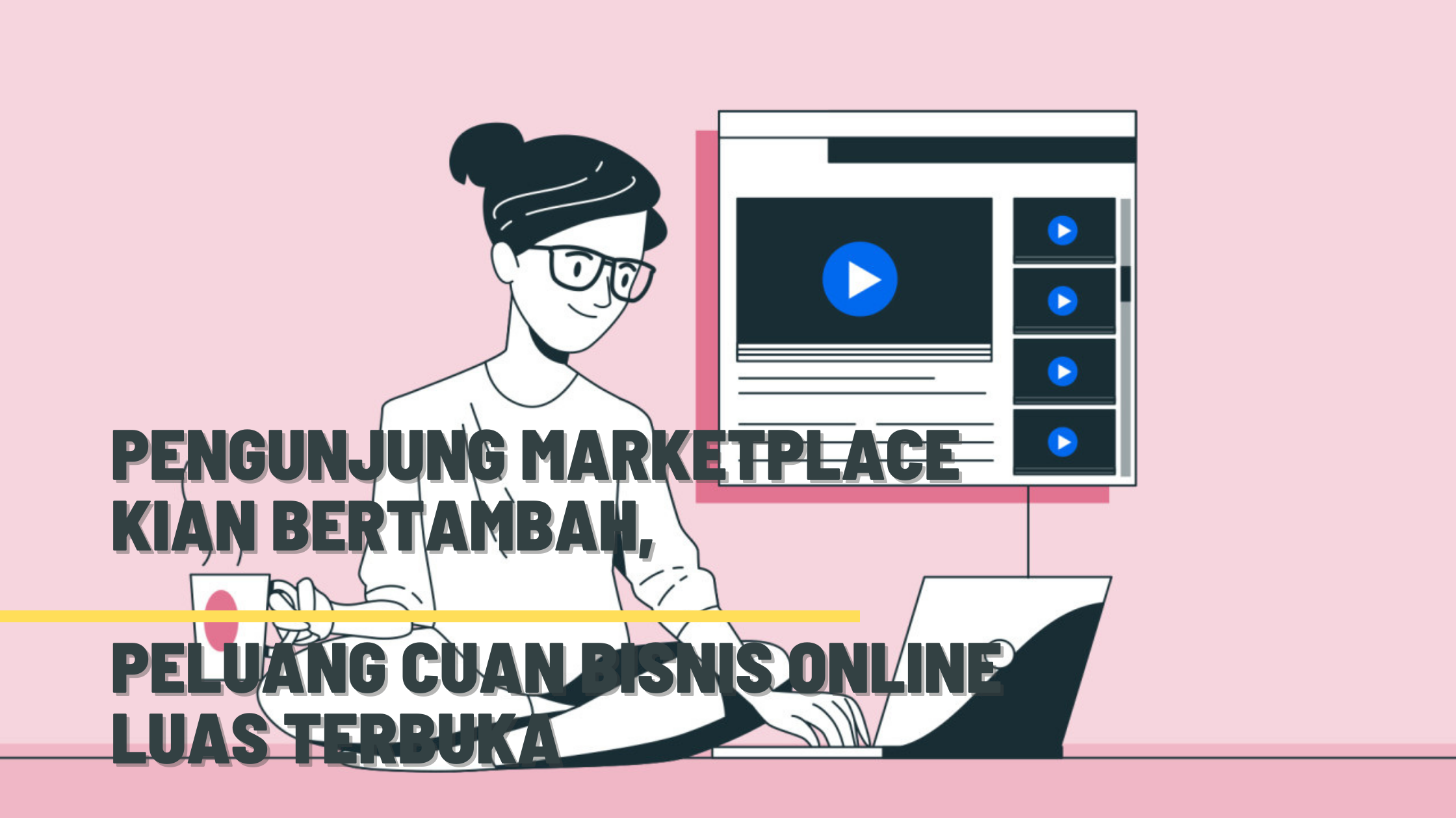 Pengunjung Marketplace Kian Bertambah, Peluang Cuan Bisnis Online Luas Terbuka