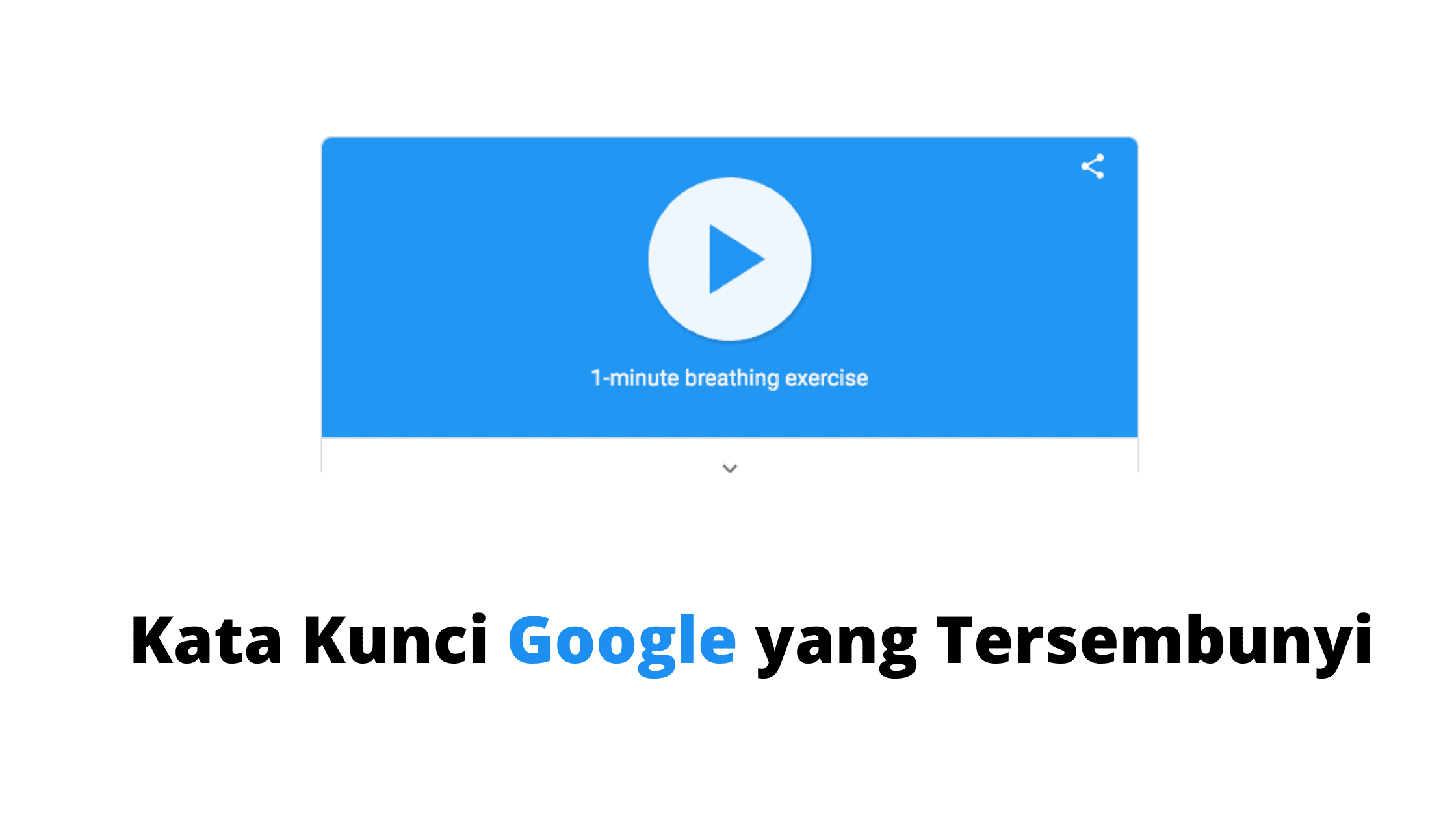 Kata Kunci Google yang Tersembunyi
