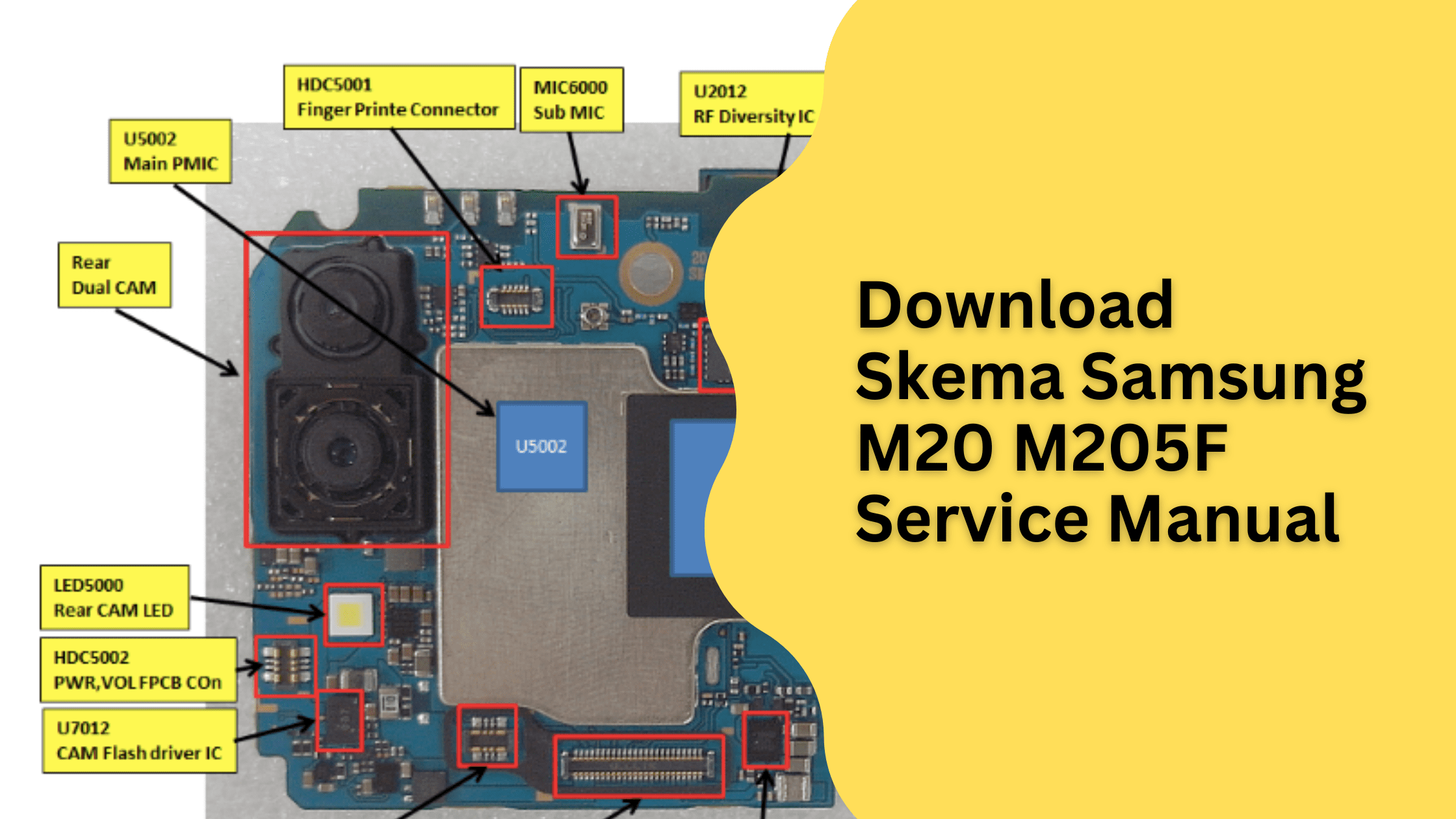 Download Skema Samsung M20 M205F Service Manual