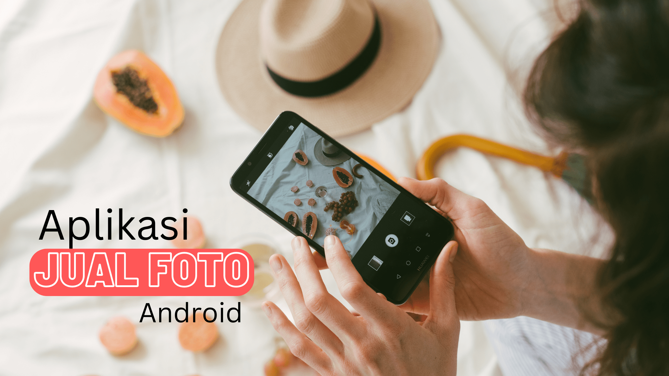 jual foto di android