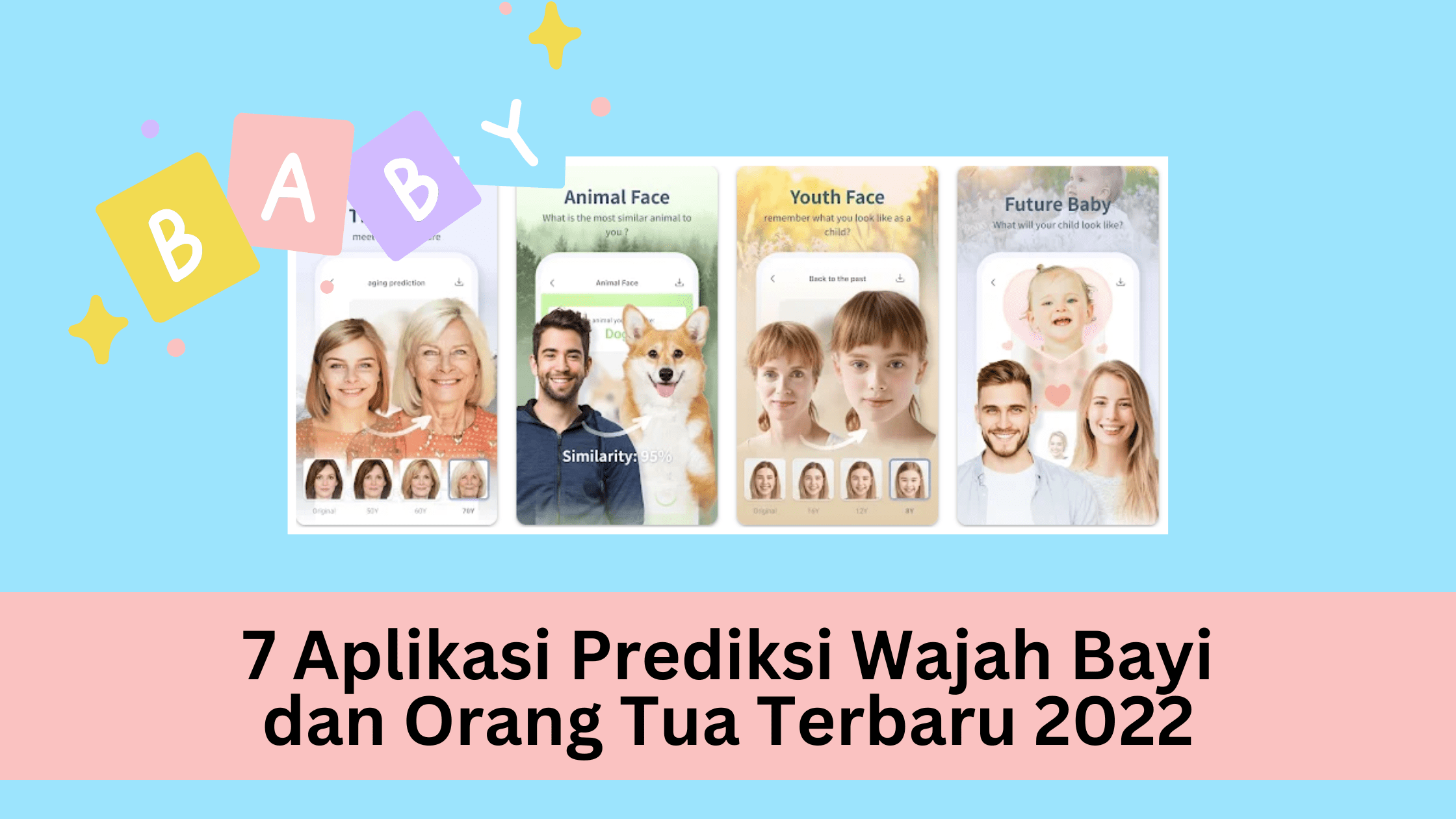 7 Aplikasi Prediksi Wajah Bayi dan Orang Tua Terbaru 2022