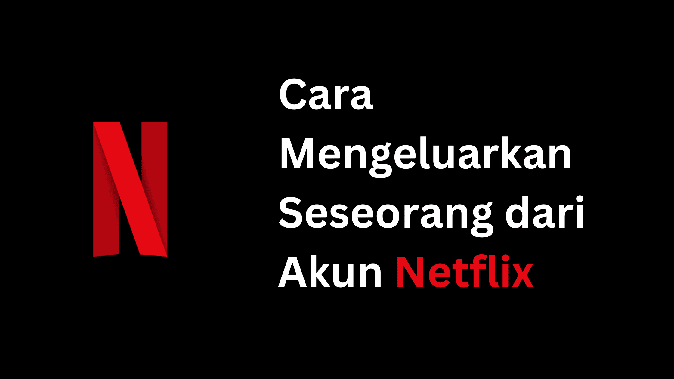 Cara Mengeluarkan Seseorang dari Akun Netflix - Mungkin Anda membiarkan mantan pacar meminjam akun Netflix Anda -- dan mereka masih menggunakannya. Atau mungkin anak Anda mencoba menghemat uang dengan menggunakan akun Netflix Anda setelah mereka meninggalkan rumah. Atau mungkin Anda masuk ke Netflix di perangkat orang lain dan mereka tidak pernah keluar. Apa pun alasannya, freeloader Netflix ini pada akhirnya dapat membuat Anda menerima pesan yang memberi tahu bahwa Anda tidak dapat menonton akun Netflix karena terlalu banyak orang yang masuk ke dalamnya. Untungnya, mudah untuk mengeluarkan orang dari akun Netflix Anda. Baca Juga: Cara Melihat Siapa yang Menonton Akun Netflix Anda Sekarang mari kita telusuri langkah-langkah untuk mengeluarkan seseorang dari akun Netflix Anda. Langkah 1. Buka situs web Netflix.com, atau luncurkan aplikasi Netflix di perangkat iPhone, iPad, atau Android Anda. Anda akan mendarat di layar utama Netflix. Langkah 2. Klik ikon profil Anda untuk membuka menu, lalu klik "Akun" di menu ini. Anda akan masuk ke layar Akun. Langkah 3. Arahkan ke bagian Keamanan dan Privasi, lalu klik "Kelola Akses dan Perangkat." Anda akan tiba di layar Kelola Akses dan Perangkat, tempat Anda akan melihat daftar semua perangkat yang terhubung ke akun Netflix Anda. Terkait dengan setiap perangkat, Anda dapat melihat profil yang digunakan, kapan Netflix terakhir ditonton di perangkat tersebut, kota yang berada di dekat perangkat saat Netflix diakses, dan Anda dapat mengeklik untuk melihat alamat IP yang terkait dengan perangkat tersebut saat Netflix terakhir kali diakses diakses. Langkah 4. Temukan perangkat tempat Anda ingin menendang seseorang, lalu klik "Keluar". Anda akan melihat catatan di bagian atas layar yang memberitahukan bahwa Anda telah keluar dari Netflix di perangkat khusus ini. Jika Anda khawatir orang yang masuk ke perangkat ini juga memiliki kata sandi Netflix Anda dan akan masuk lagi, Anda juga harus mengeklik "Ubah Kata Sandi Anda" dan mengubah kata sandi Netflix Anda. Tindakan ini akan memastikan bahwa orang tersebut tidak dapat masuk kembali ke akun Netflix Anda di perangkat lain. how..