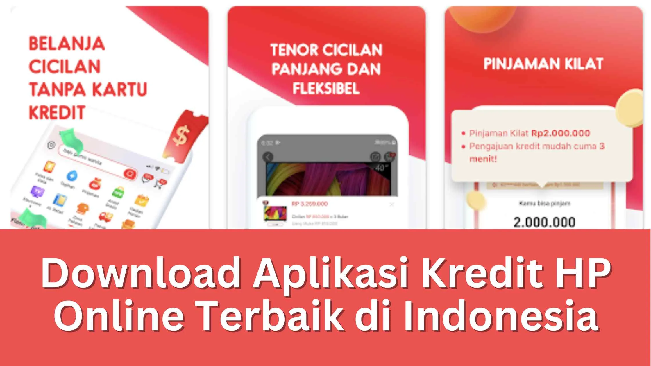 Download Aplikasi Kredit HP Online Terbaik di Indonesia