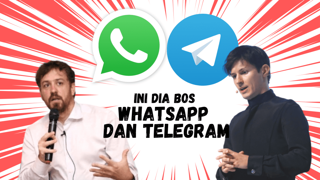 Ini Dia Profil Bos Whatsapp dan Telegram