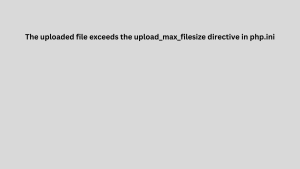 Mengatasi The uploaded file exceeds the upload_max_filesize directive in php.ini