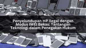 Penyelundupan HP Ilegal dengan Modus IMEI Bekas: Tantangan Teknologi dalam Penegakan Hukum