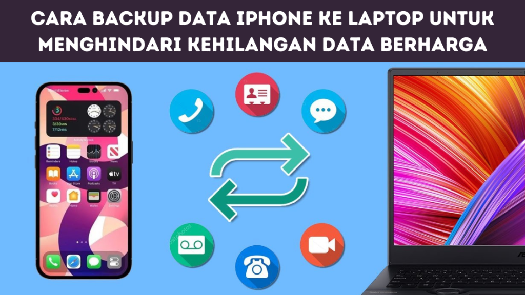 Cara Backup Data iPhone ke Laptop