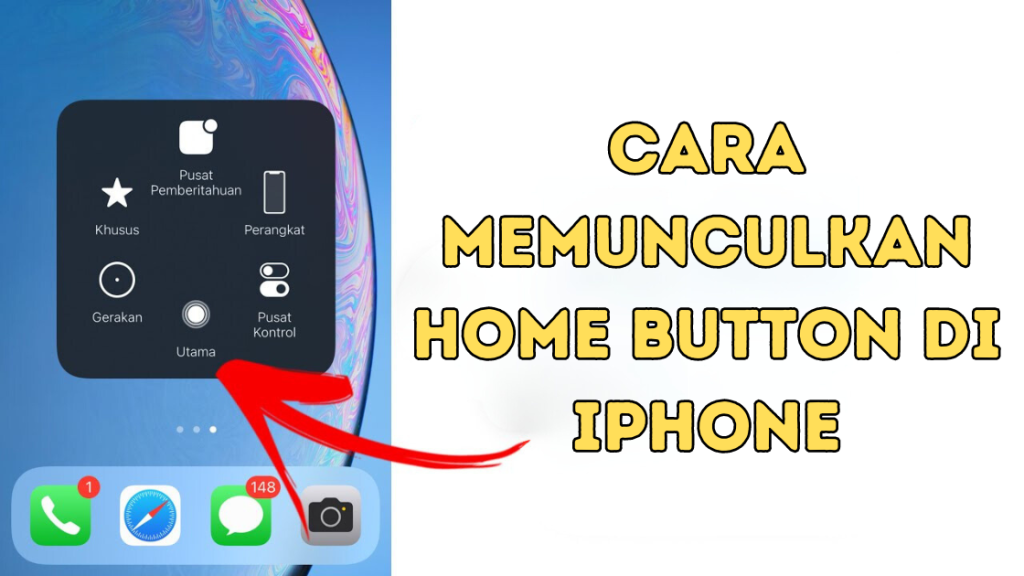 Cara Memunculkan Home Button di iPhone