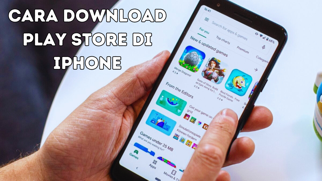 Cara Download Play Store di iPhone