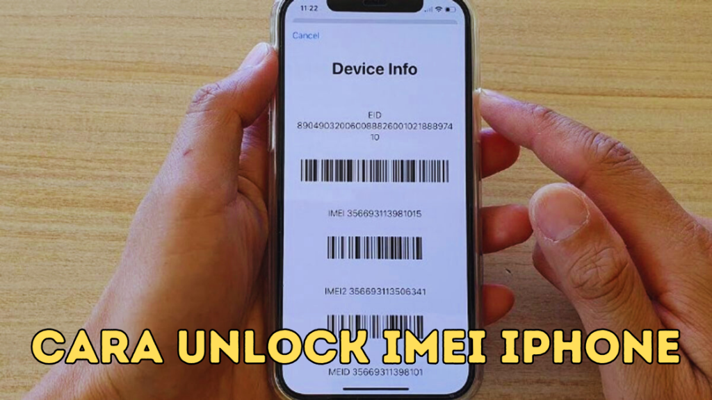 Cara Unlock IMEI iPhone